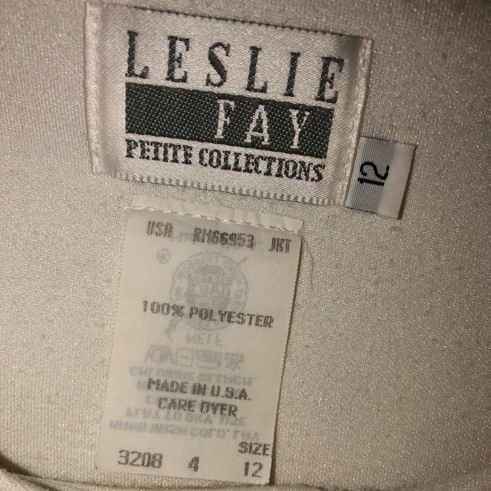 Vintage Leslie Fay Union made blazer - Picture 5 of 5